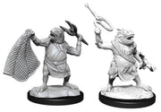 D&D: Nolzur's Marvelous Minis: Kuo-Toa & Kuo-Toa Whip Wave 14 (Unpainted)