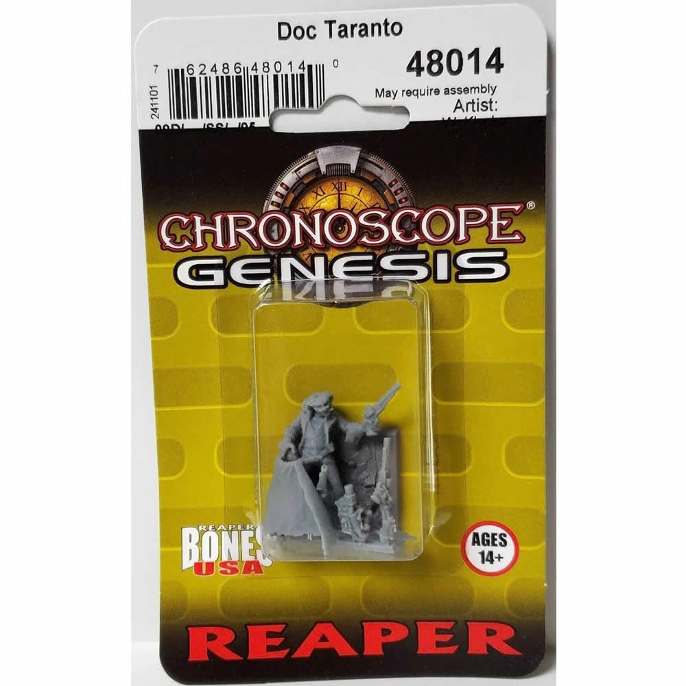 Reaper Doc Taranto Steampunk Cowboy Miniature 25mm Heroic Scale Figure Chronoscope Miniatures