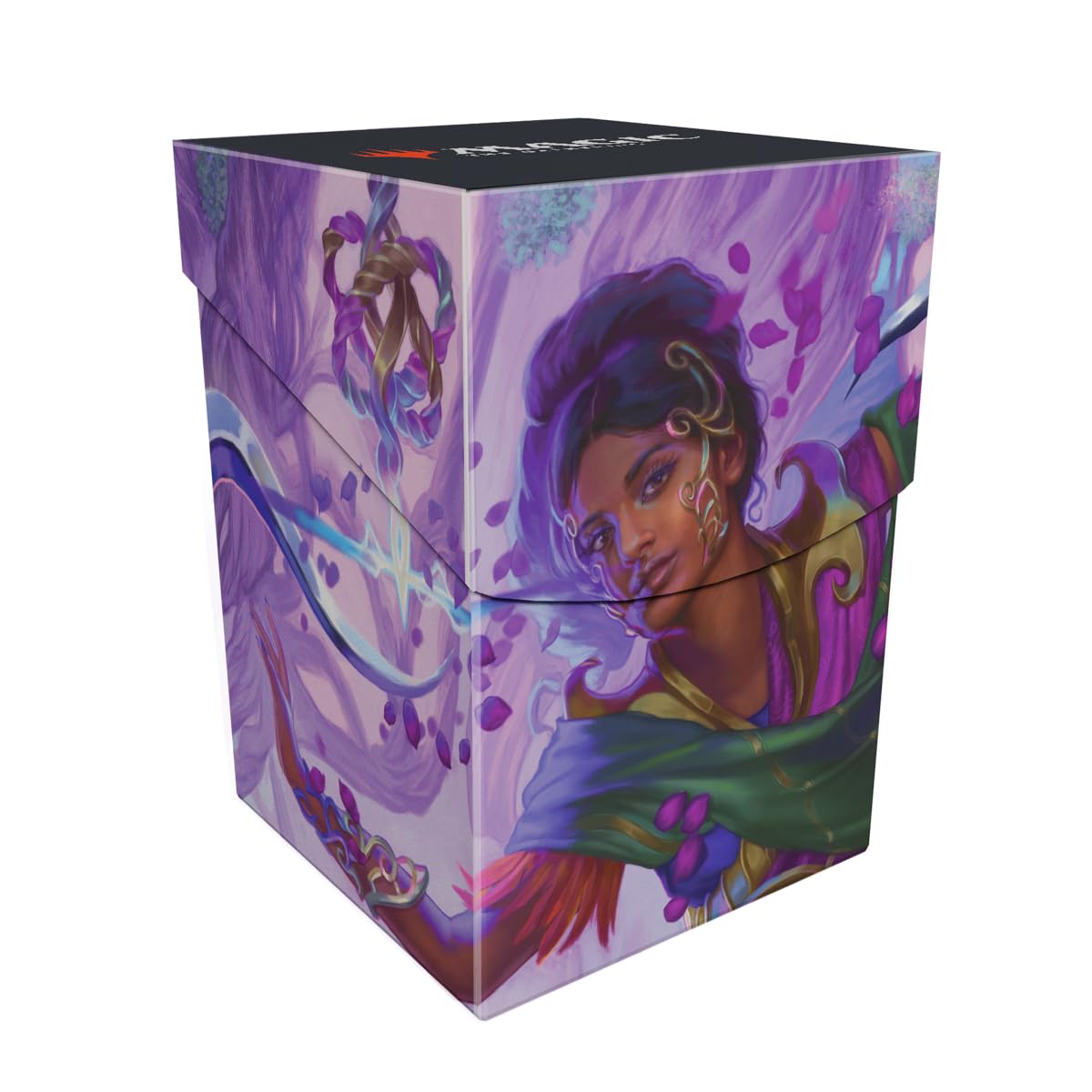 Ultra Pro - Aetherdrift Amonkhet Eternal Might (Commander) 100+ Deck Box® for Magic: The Gathering, Deck Holder, MTG Accessory, Trading Card Case, Magic The Gathering D&D TCG Storage Box