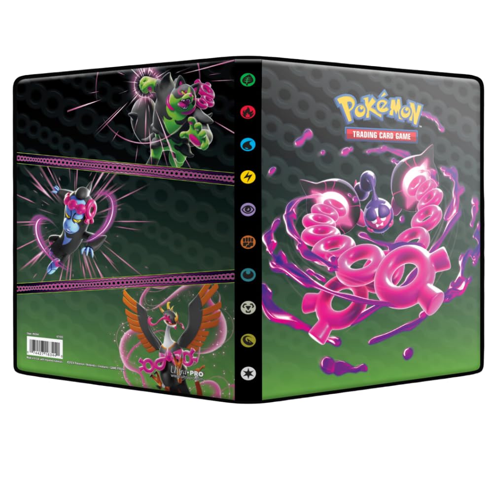 Scarlet & Violet Shrouded Fable 4-Pocket Portfolio for Pokemon