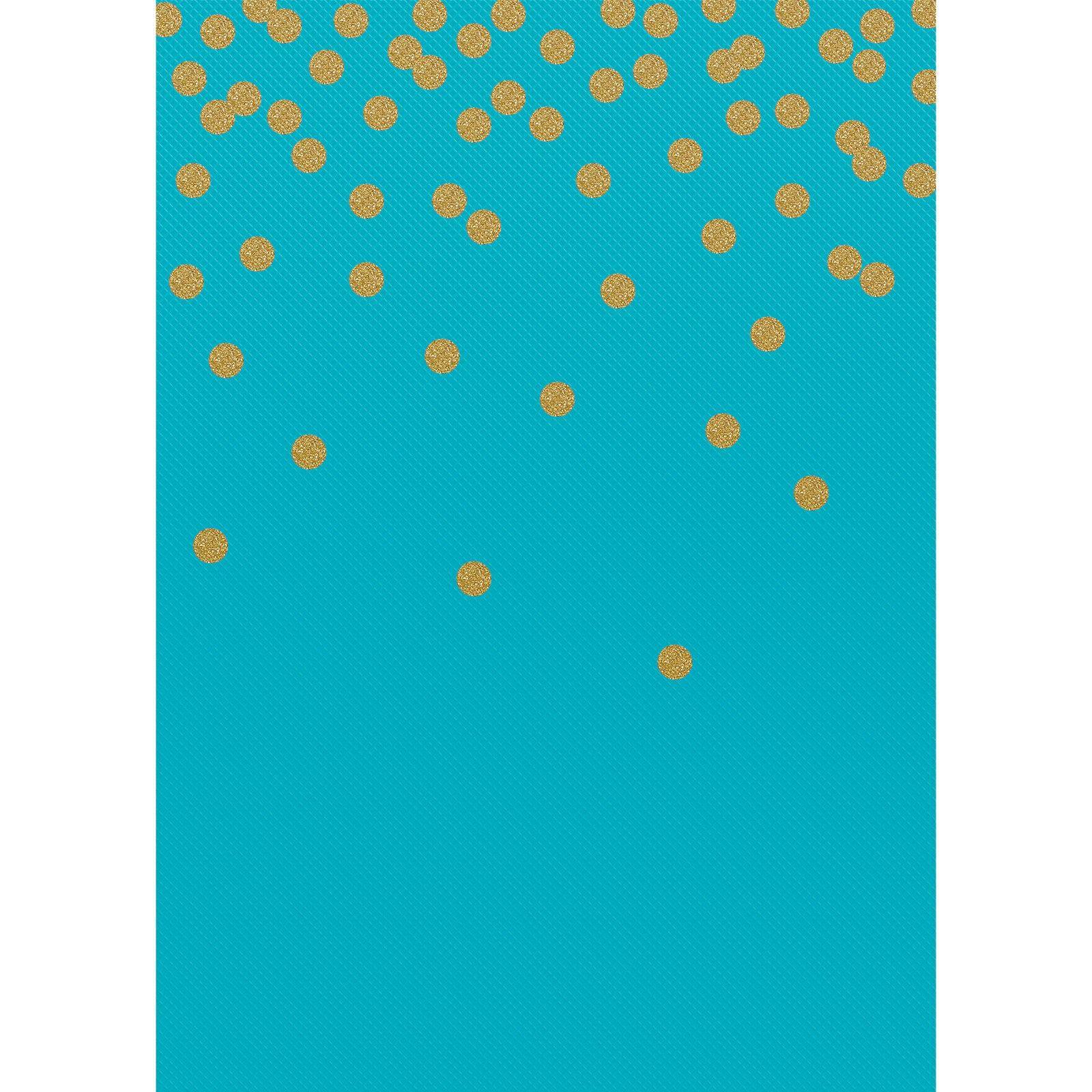 Better Than Paper® Bulletin Board Roll, 4' x 12', Teal Confetti, Pack of 4