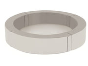 Basic Jacuzzi Ball Pool Without Balls - Light Grey/Ivory, 11.8"H x 5.9"Th
