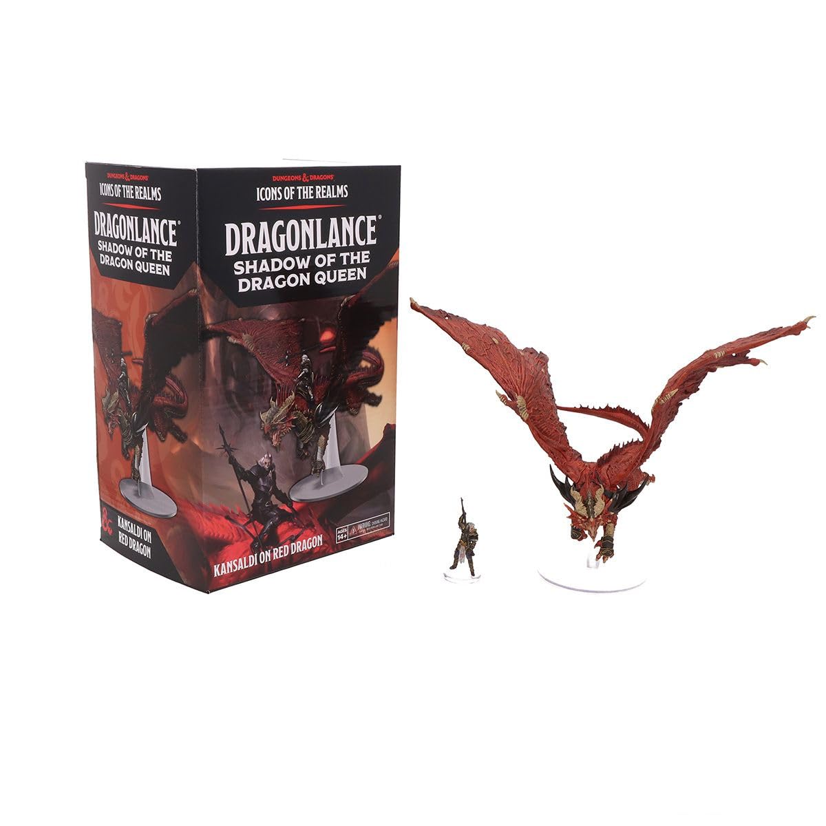 WizKids D&D Icons of The Realms: Dragonlance Kansaldi on Red Dragon