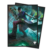 Ultra Pro - Duskmourn 100ct Deck Protector Sleeves for MTG - Features Artwork of Winter, Cynical Opportunist