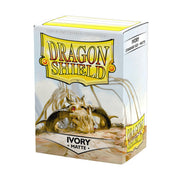 Dragon Shield | Standard Size Card Matte Sleeves | 100 CT - Smooth & Tough Premium TCG Sleeves | Compatible with Pokemon, Flesh & Blood, One Piece & Magic The Gathering | Ivory