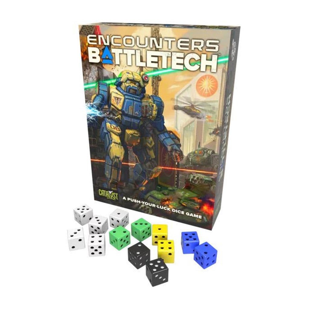Battletech Encounters by Catalyst Game Labs, RPG Board Game, for 1+ Players and Ages 14+