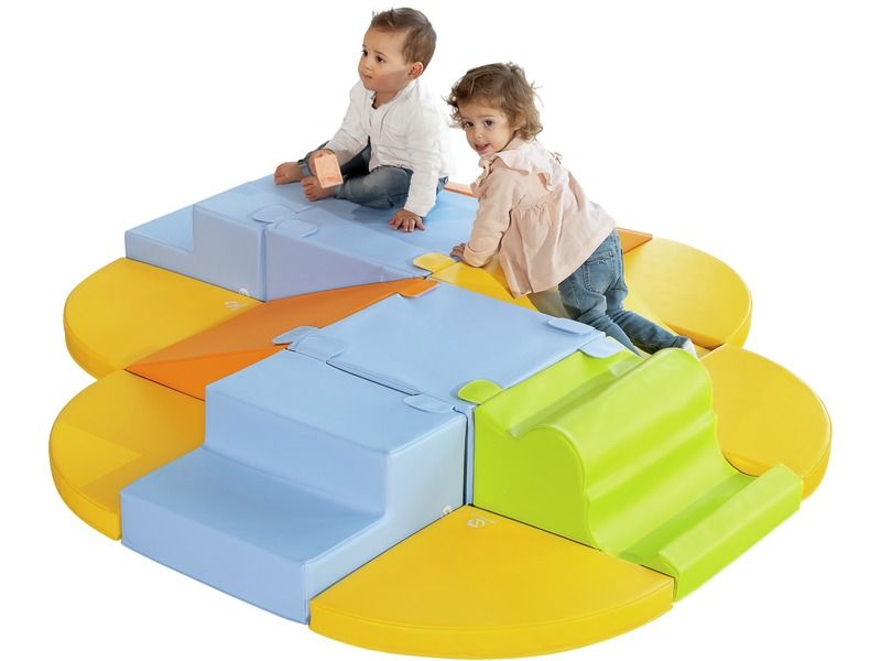 Tiny Tot Module 90° Corner Mat - Yellow