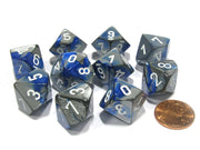 d10 Clamshell Gemini Blue and Silver with White (10)