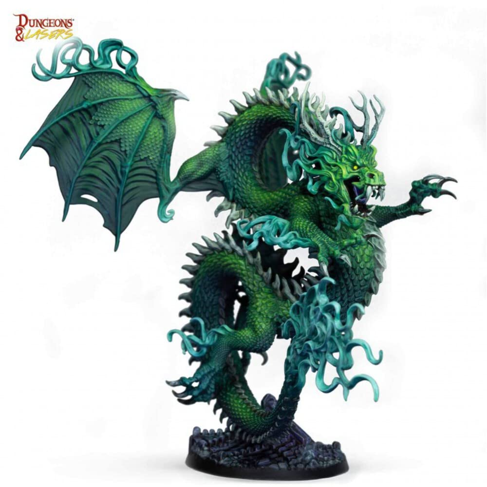 Archon Studio Dungeons & Lasers: Miniatures – Origon The Denouncer – 1 Piece 155mm Unpainted Unassembled Designed for Dungeons & Lasers:,ARCDNL0017
