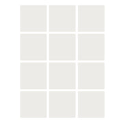 Dry Erase Stickables with Dry Erase Marker, White, 3" x 3", 12 Per Pack, 2 Packs