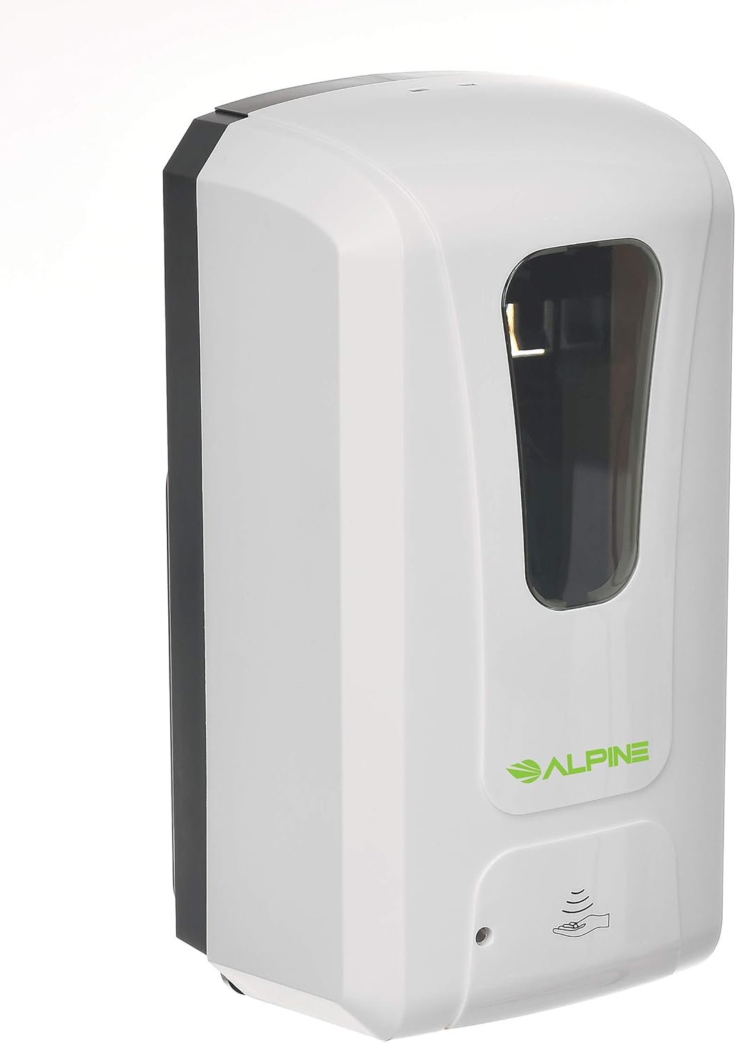 1200 ml. Wall Mount Automatic Foam Hand Sanitizer Soap Dispenser in White (2-Pack)