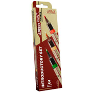 The Army Painter Speedpaint Marker Introductory Set, 3 x 6ml Speedpaint 2.0 Markers, Green, Red & Yellow Acrylic Contrast Paint Markers for miniature painting