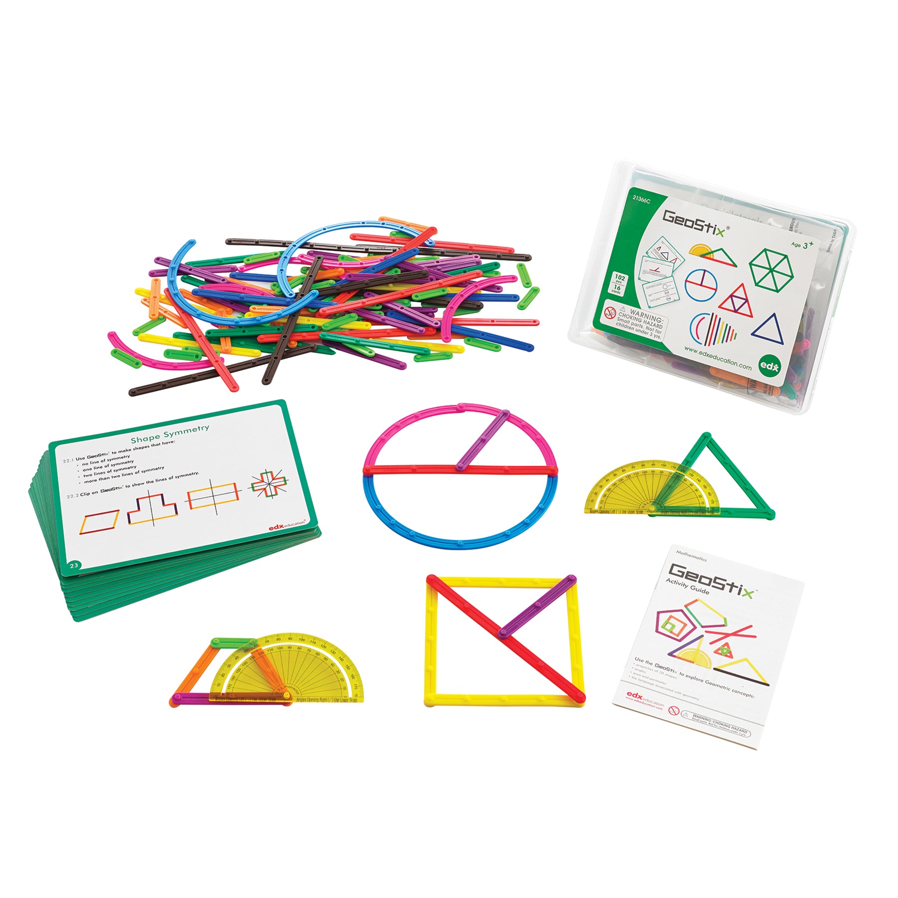 GeoStix Deluxe Set, 118 Pieces