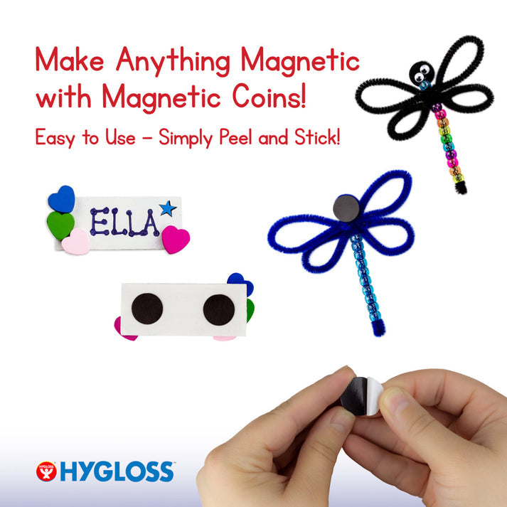 Magnetic Tape Counter Display - Self-Adhesive, 48 pcs, 1/2"x18"