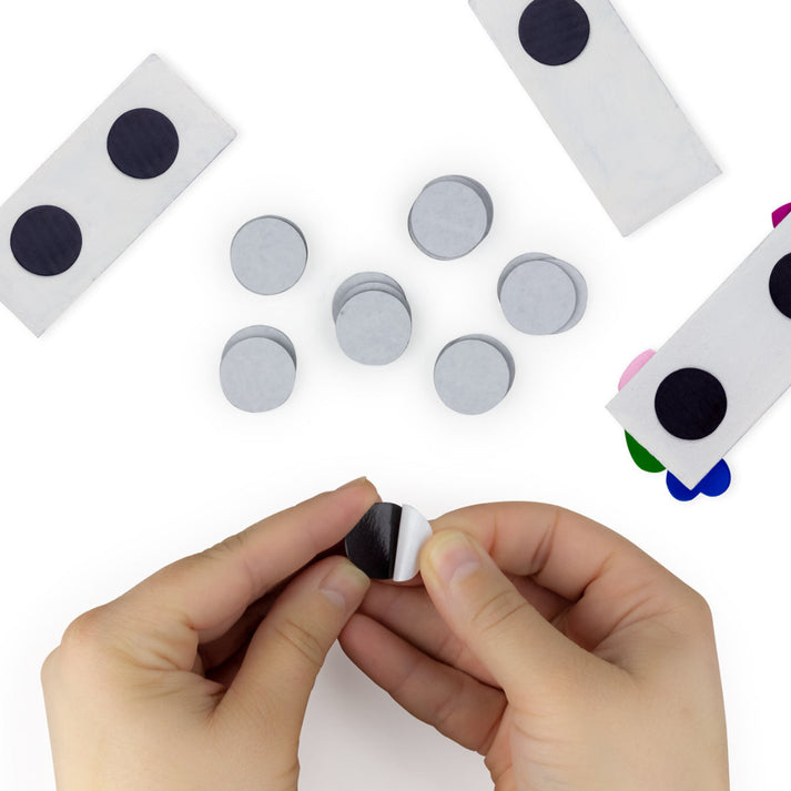 Magnetic Tape Counter Display - Self-Adhesive, 48 pcs, 1/2"x18"
