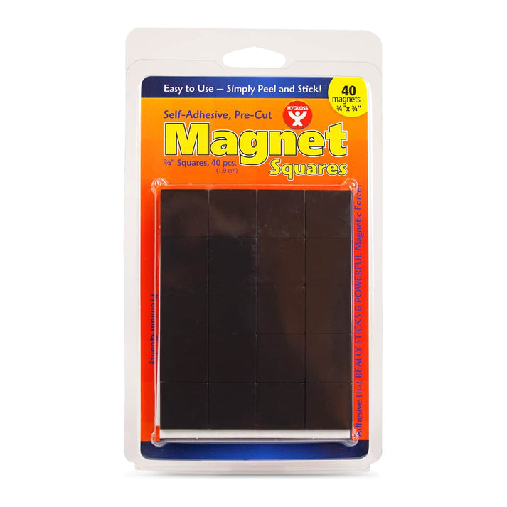 Magnet Squares 40 ¾” Self-Adhesive