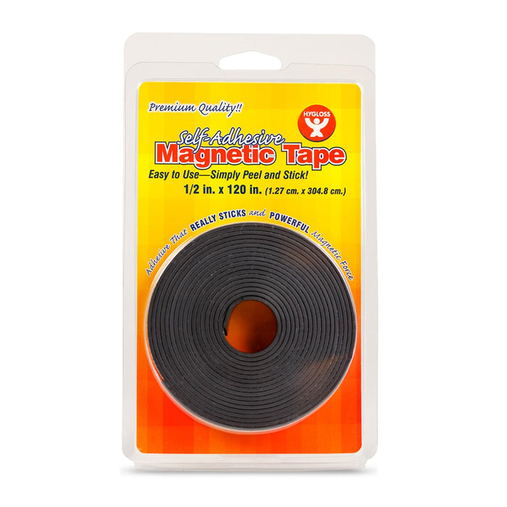 Magnetic Tape - Self-Adhesive, 1/2"x120"