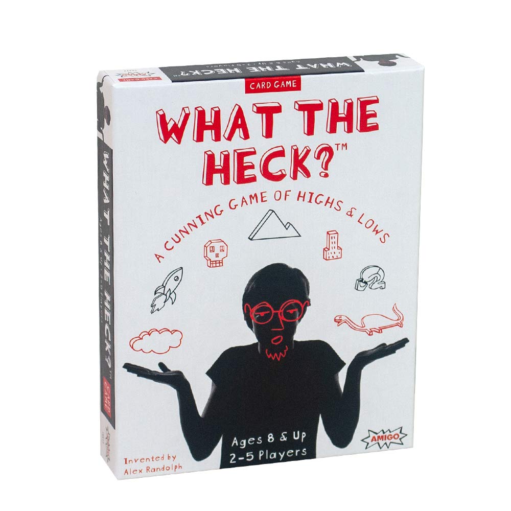 Amigo Games What The Heck? - Strategic Bluffing Card Game for 2-5 Players, Ages 8+