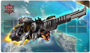 White Wizard Games Star Realms Playmat: Destroyer Mech – Neoprene Play Mat – Smooth & Tough – 24 inches x 14 inches – Designed for use with Star Realms Deck Building Game, Multi-Colored