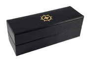 Luxury Faux Leather Dice Box/Rolling Tray - Cleric