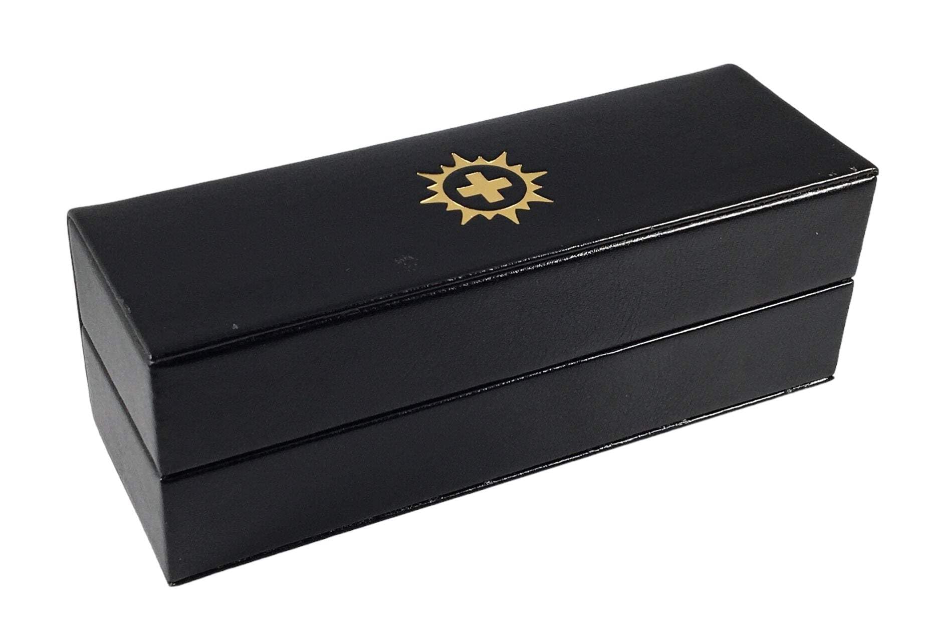Luxury Faux Leather Dice Box/Rolling Tray - Cleric