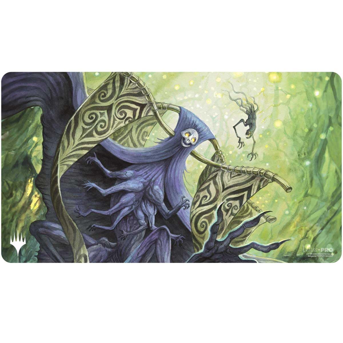 Ultra PRO - MTG Duskmourn Playmat Commander Ft. Overlord of The Hauntwoods for Magic: The Gathering, Use as Mousepad, Desk Mat, Protects MTG Cards During Gameplay