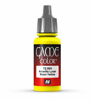 Vallejo Game Color Bald Moon Yellow Paint, 18ml
