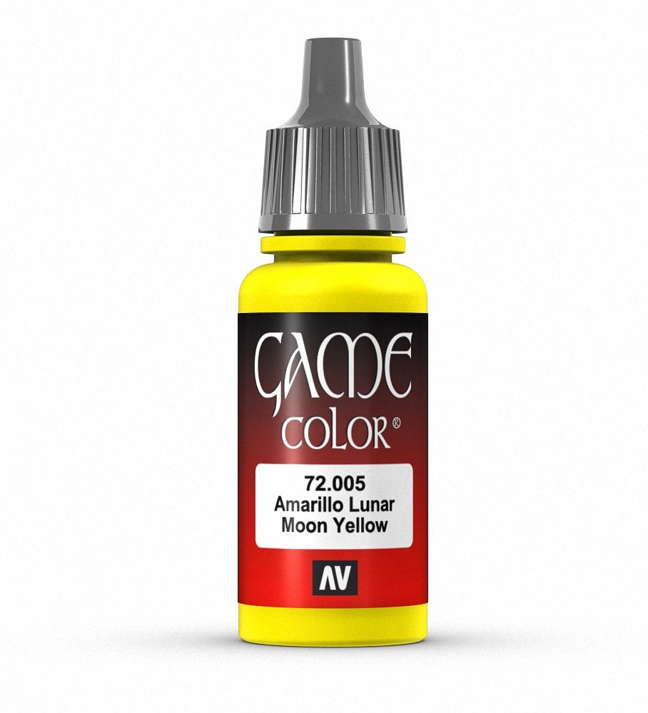 Vallejo Game Color Bald Moon Yellow Paint, 18ml