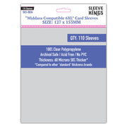 Premium Card Sleeves - Middara 6XL (127mm x 153mm) 110 Sleeves per Pack