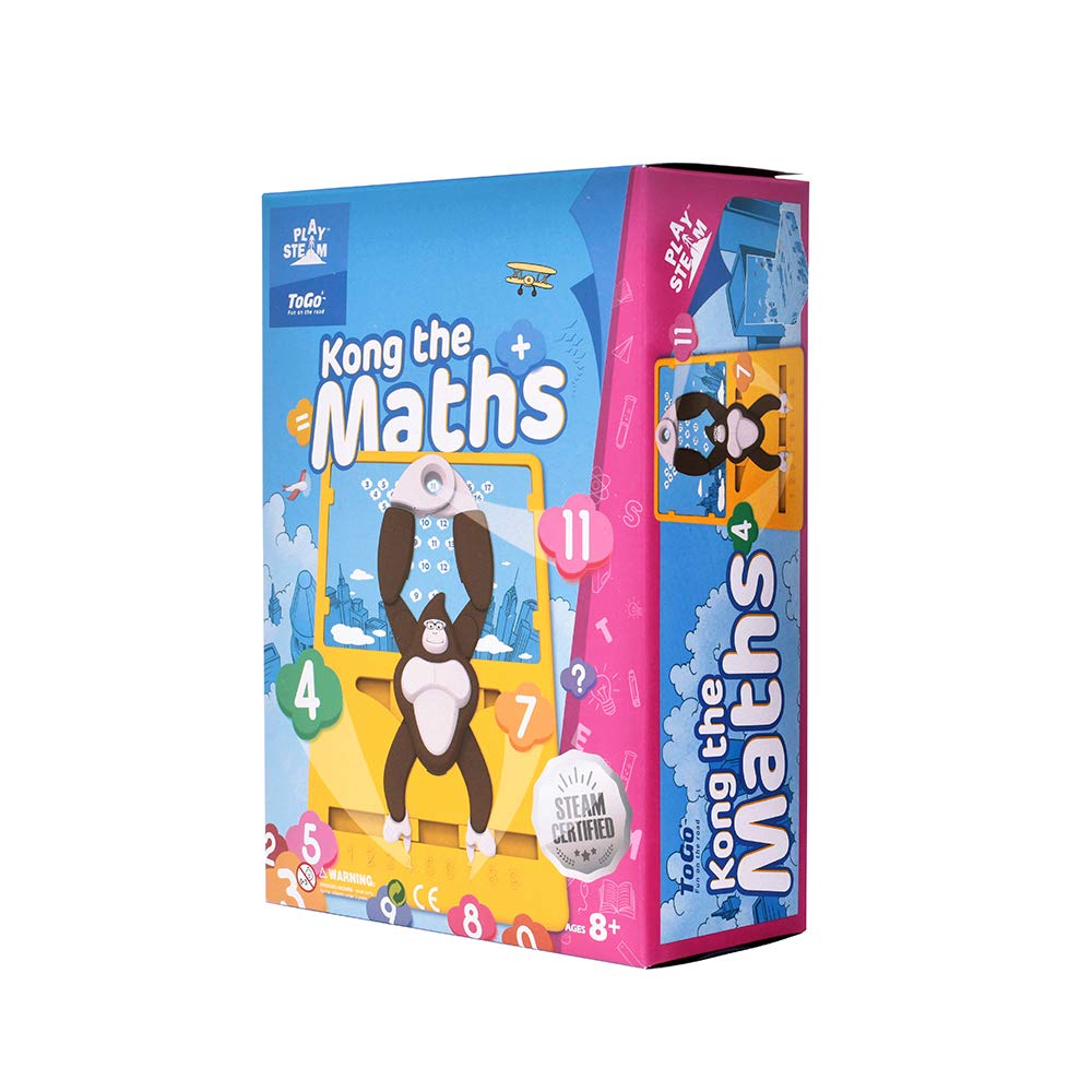 PLAYSTEAM Kong Addition Calculator Mathematics Learning Kit