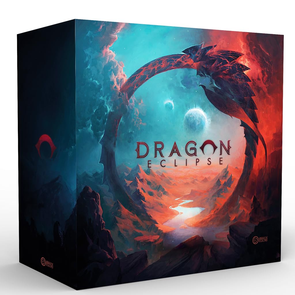 Dragon Eclipse Board Game - Tame Elemental Mystlings, Cooperative Campaign with PVP & Roguelite Modes for Kids & Adults, Ages 12+, 1-2 Players, 60-120 Minute Playtime, Made by Awaken Realms