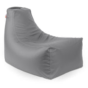 Jaxx Pezzi Premium Vinyl Classroom Bean Bag Chair, Charcoal