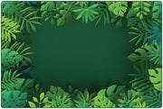 Tropical Paradise Rug - 3ft x 5ft - Rectangle - Green