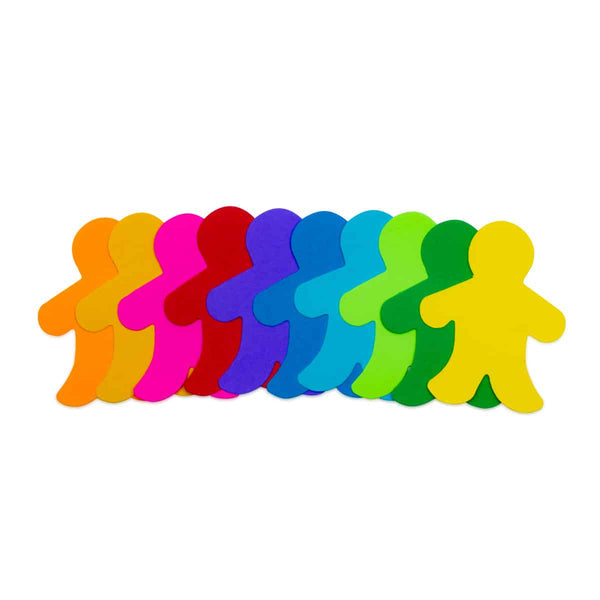 Bright Family Cutouts - Assorted Color Cardstock - 2" Mini-100 count