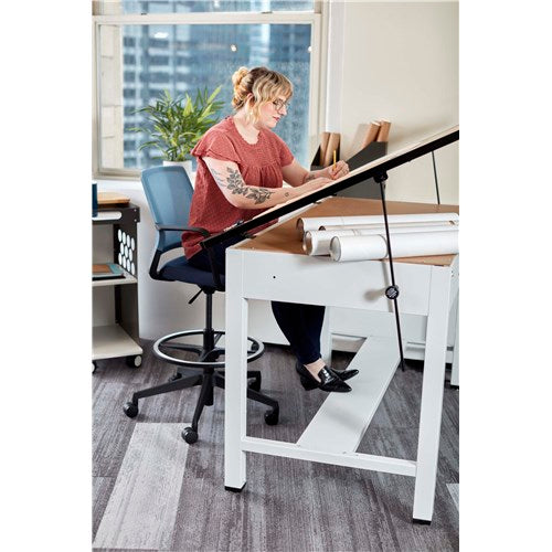 Ranger Steel 4-Post Table 60” W x 37.5” D with Tool Drawer and Shallow Drawer