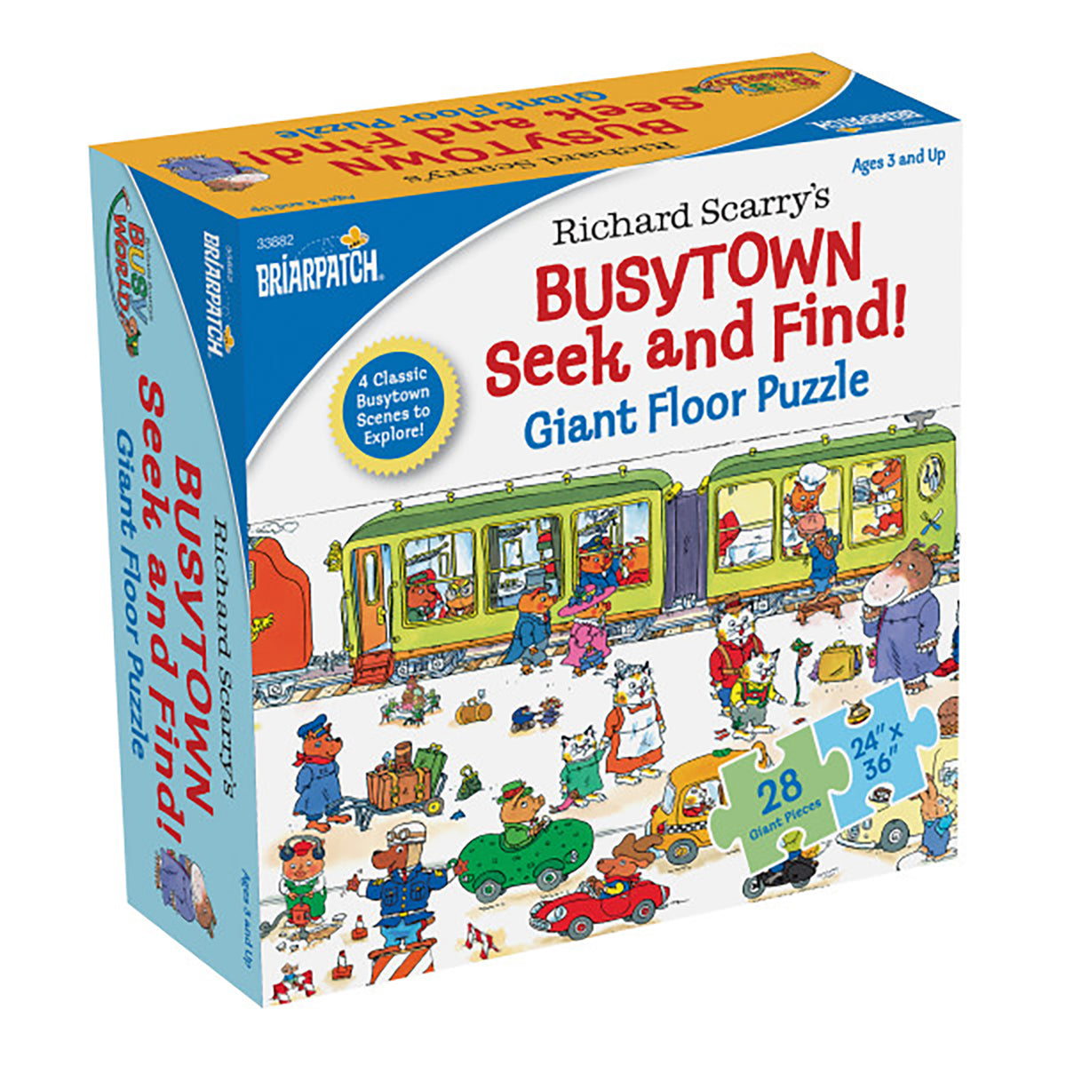 BUSYTOWN SEEK & FIND FLOOR PUZZLE