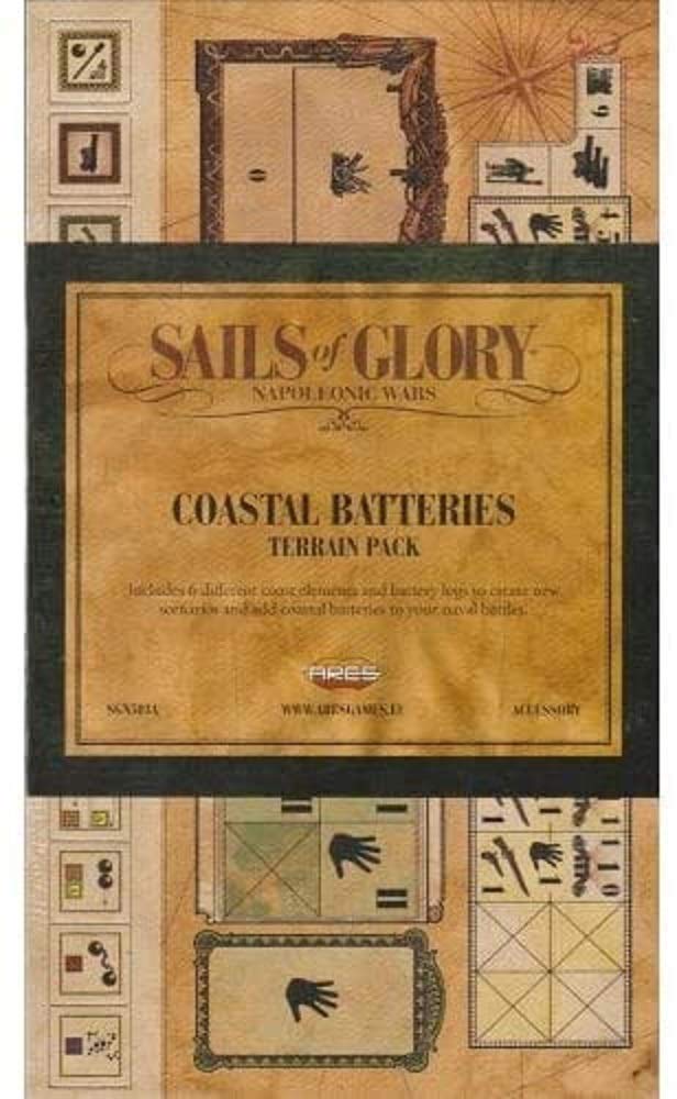 Sails of Glory - Terrain Pack Coastal Batteries Board Game