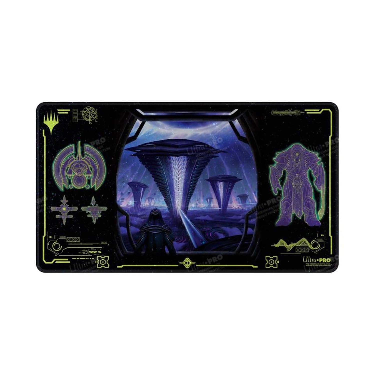 Edge of Eternities Susur Secundi, Void Altar Holofoil Playmat for Magic: The Gathering