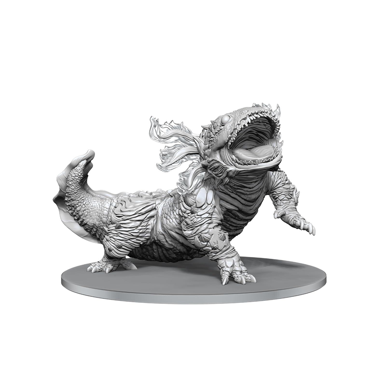WizKids Dungeons & Dragons Nolzur's Marvelous Miniatures | Unpainted Figures | Wave 26 (Tlexolotl)