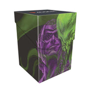 Ultra Pro - MTG Duskmourn 100+ Deck Box Ft. Tyvar, the Pummeler for Magic: The Gathering, Protect and Store up to 100+ Double Sleeves Standard Cards for MTG, Secure Lid, Vibrant MTG Art