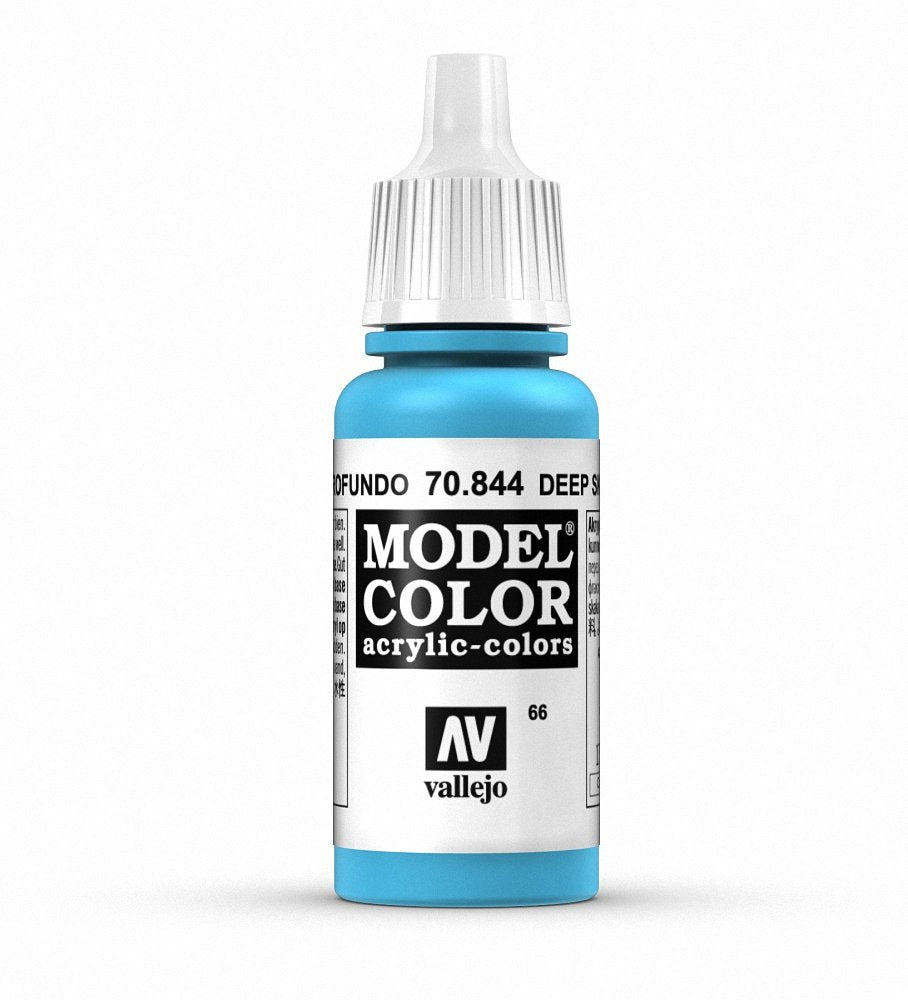 Vallejo Deep Sky Blue Paint, 18ml