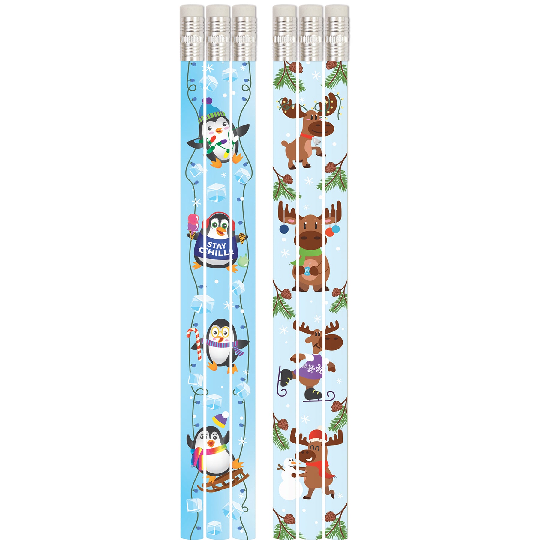 Winter Adventure Pencil, Pack of 12