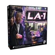 LA-1 by Trick or Treat | Ages 14+ | 1-5 Players | 90 Playing Time | Cooperative Story-Driven Mystery Adventure Set in Post-Apocalyptic Los Angeles