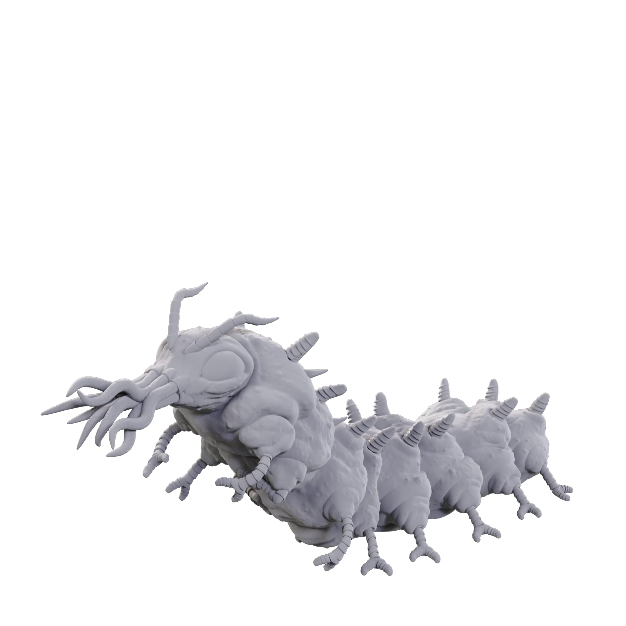 WizKids Dungeons & Dragons Nolzur's Marvelous Miniatures: Classic Carrion Crawler | Unpainted Miniatures | Wave 24