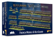 Warlord Games Wargames Delivered Black Powder Epic Battles: The Waterloo Campaign French Middle & Old Guard Tabletop Miniatures - Plastic Paintable 1700-1900 Soldiers, Unpainted 28mm Military Figure