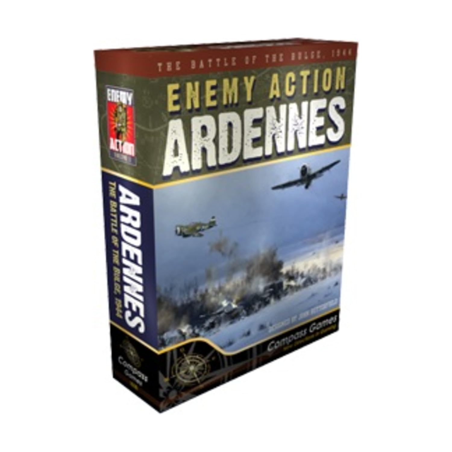 Compass Games Enemy Action: Ardennes (The Battle of The Bulge 1944) CPA 1018