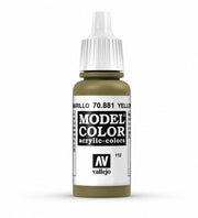 Vallejo Yellow Green Model Color 1 Paint, 18ml