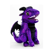 Purple Dragon Plush Dice Bag