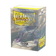 Dragon Shield | Standard Size Card Classic Sleeves | 100 CT - Smooth & Tough Premium TCG Sleeves - Compatible with Pokemon, Flesh & Blood, One Piece & Magic The Gathering | Clear