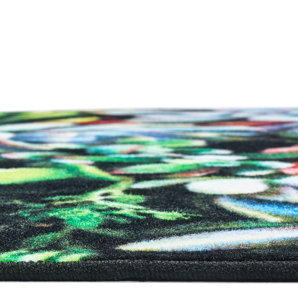 Succulent Garden Rug  - 4ft x 6ft - Rectangle - Green